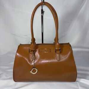 DKNY Women’s Carmel Saffiano Leather Doctor Satchel Bag